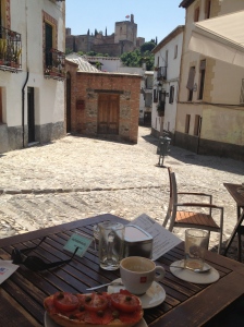 Breakfast in Granada