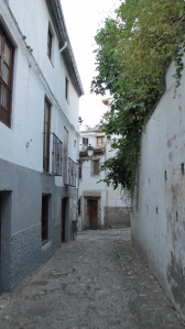The cobbled streets and plazas of the Albaicin